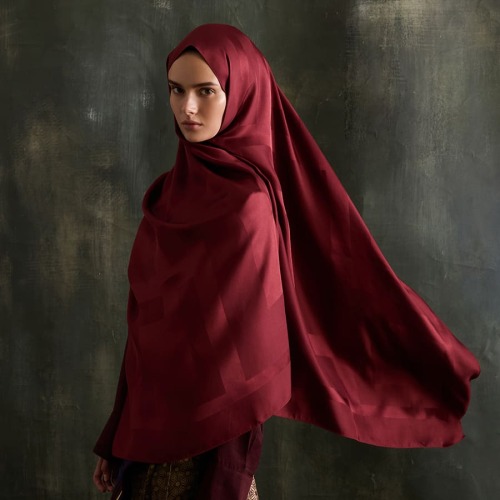 PURE SILK SERİSİ BORDO - Thumbnail