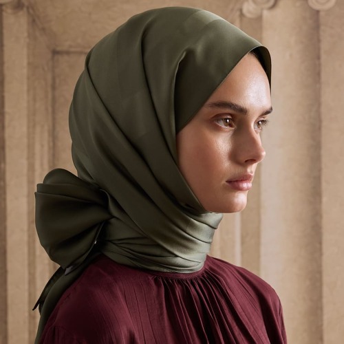 PURE SILK SERİSİ OLIVE YEŞİL - Thumbnail